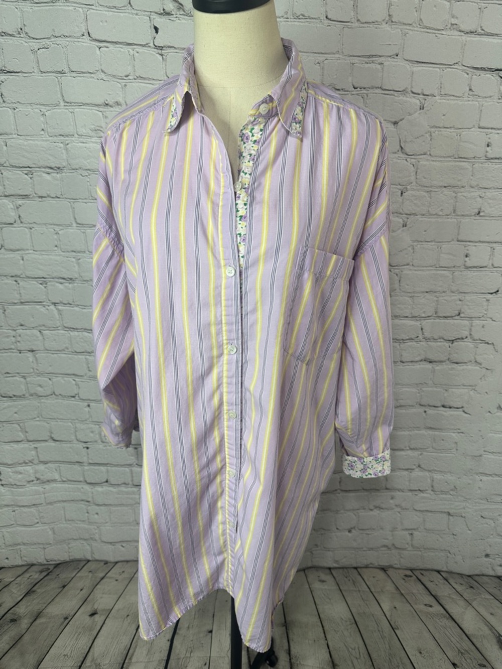 Vintage Victoria’s Secret Country Nightshirt 100% cotton Cottagecore M